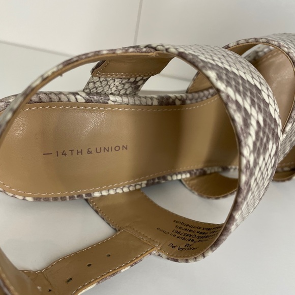 14th & Union Narissa Slingback Wedge Sandal - Picture 5 of 11